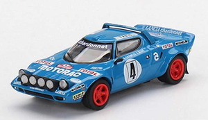 1/64 MINI-GT Lancia ランチア ストラトス HF モンテカルロラリー 1979 優勝車 #4 (左ハンドル)【504】