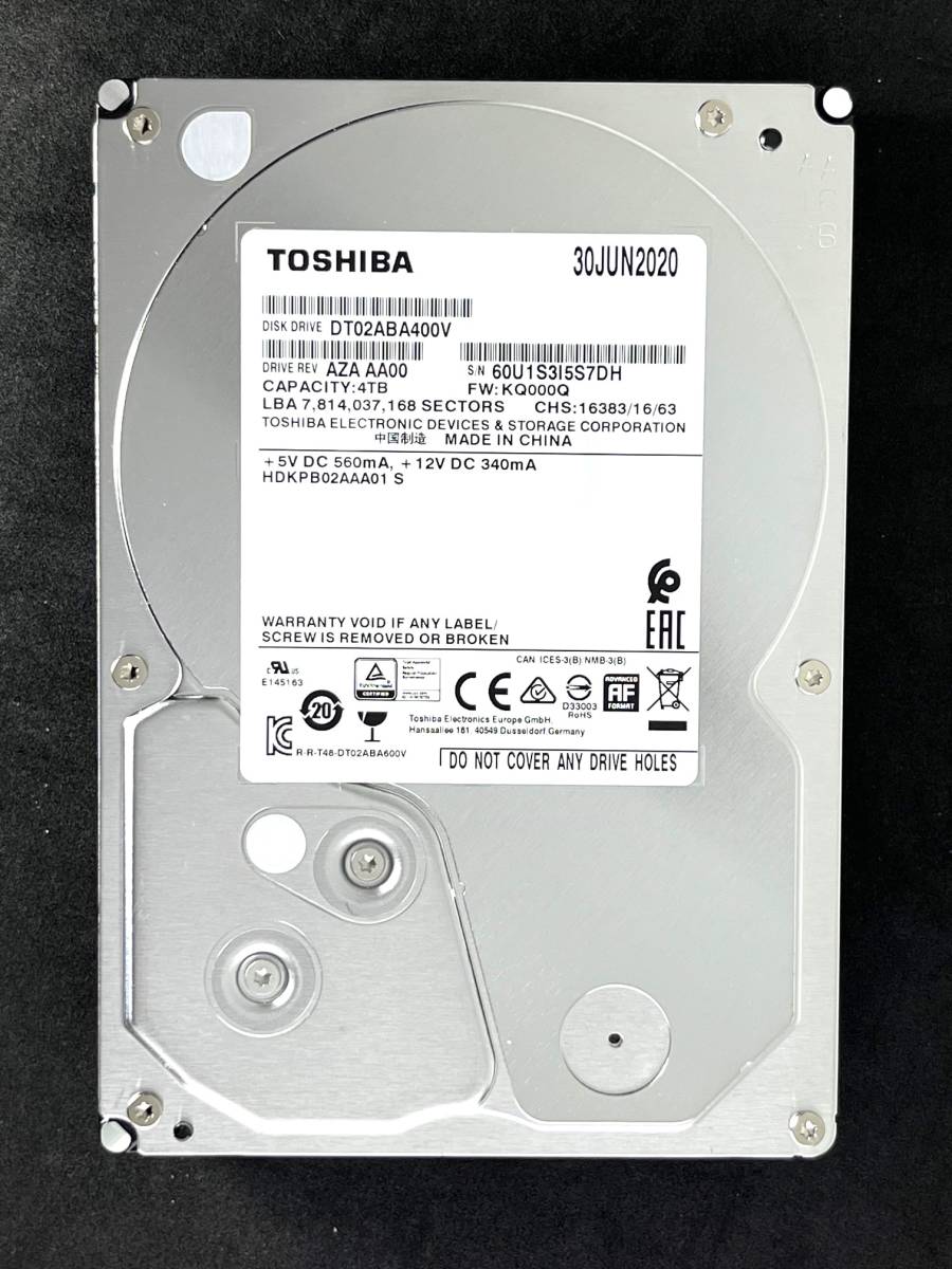 希少!!】 【未開封・未使用】TOSHIBA 内蔵HDD MN05ACA600 6TB PC周辺