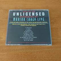 UNLICENSED / MARIAH CAREY LIVE マライア・キャリー 輸入盤 【CD】_画像2