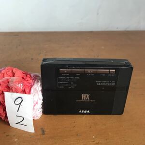 AIWA HS-PX30 HX AMORPHOUS HEAD ステレオ カセット