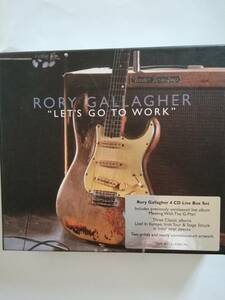 RORY GALLAGER / LETS GO TO WORK（4CD LIVE BOX SET）紙箱