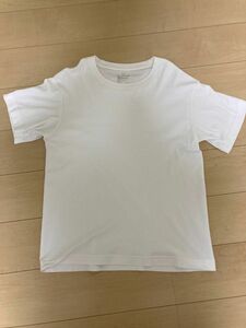 MUJI 無印良品 半袖 無地Tシャツ五分袖ホワイト 白 Tee 古着　S-Mサイズ　ゆるめ　デカTシャツ