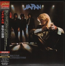Japan - Obscure Alternatives / 紙ジャケ エンハンストCD / 4 bonus tracks + 1 video clip / ジャパン David Sylvian_画像1