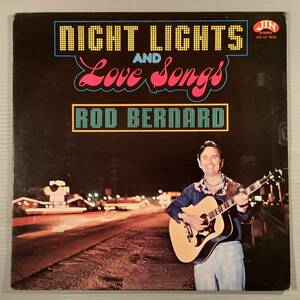 LP(米盤)●ロッド・バーナード Rod Bernard／NIGHT LIGHTS and love SONG●良好品！