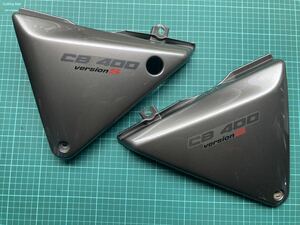 CB400SF (NC31) Ver.S 純正サイドカバー左右 チタニウムメタリック バージョンS