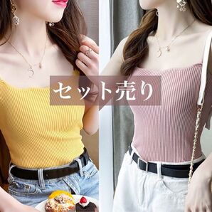ノースリーブ タグ付き