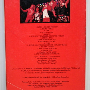 【中古VHS】 イングウェイ・マルムスティーン Yngwie Malmsteen - Trial By Fire / Live In Leningrad 中古VHSテープの画像4
