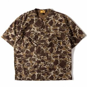 GRIP SWANY SUPPLEX CAMP SHIRT 3.0 GSS-32 グリップスワニー キャンプシャツ ギアショーツ DUCK CAMO サイズM 新品