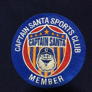 激レア希少品　キャプテンサンタ　スポーツグラブ　CAPTAIN SANTA SPORTS CLUB ワッペン　ブルー