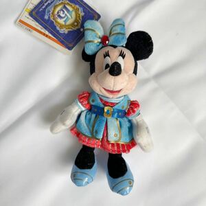 ディズニー　15周年　ミニー　ぬいぐるみバッジ ぬいば