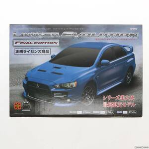 【中古】[RC]三菱 ランサーエボリューション ファイナルエディション(ブルー) フルファンクションラジオコントロールカー 27MHz仕様 ラジコ