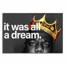 ノトーリアス ビッグ Notorious BIG 特大 ポスター 150x100cm 海外 ヒップホップ ラッパー アート インテリア グッズ 写真 雑貨 ビギー 14_画像3