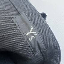 【送料無料】【未使用】Yohji Yamamoto ヨウジヤマモト キャンバス　トートバッグ　y's ワイズ　肩掛け　カバン　鞄　ブラック　黒_画像9