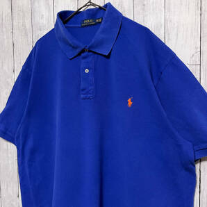 ラルフローレン Ralph Lauren 半袖ポロシャツ メンズ ワンポイント コットン100% 2XLサイズ ( 2XLT・2TGL ) 3‐516の画像3