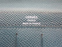 HERMES(エルメス) シチズンツイルロング 長財布_画像8