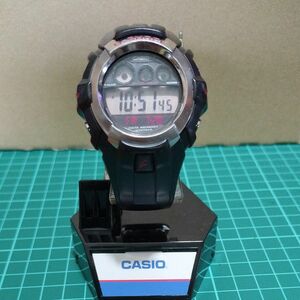 カシオ G-SHOCK　G-3000 レッド液晶 中古電池交換済