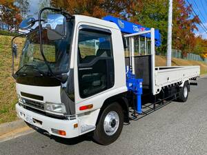 2006　Isuzu　Forward　３２０Forward　４ｔ　標準　5-stageCrane　radio control　hook-in　Vehicle inspection1989included　無事故　低走行