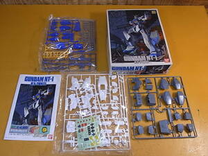 □Z/366☆【未使用品】バンダイ BANDAI☆機動戦士ガンダム0080☆ガンダムNT-1 RX-78NT1 アレックス☆1/144スケール☆プラモデル