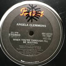 Angela Clemmons / When You're Through I'll Be Waiting USオリジナル盤_画像1