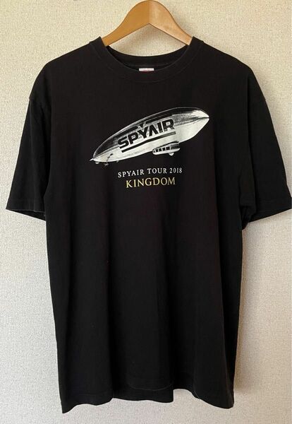 SPYAIRスパイエア/黒ライブ半袖Tシャツ/希少サイズ