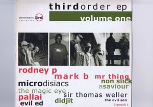 UK盤 12inch Various / Third Order EP Volume One D3 002