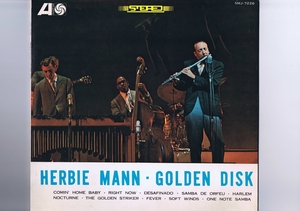 盤質良好 国内盤 LP Herbie Mann / Golden Disk / ハービー・マン SMJ-7226