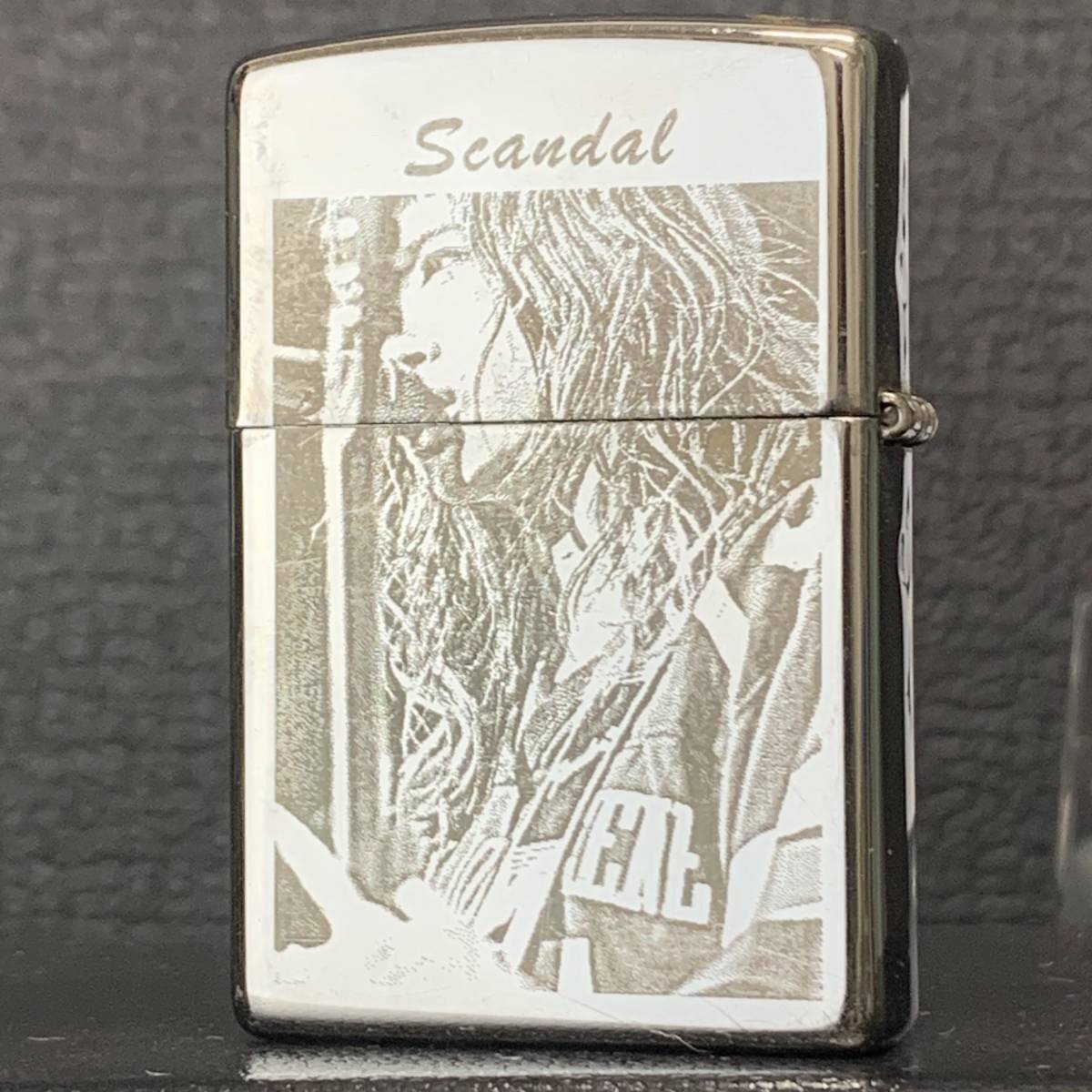 1000円スタート 美商品 ZIPPO ガールズバンド「SCANDAL」オリジナル