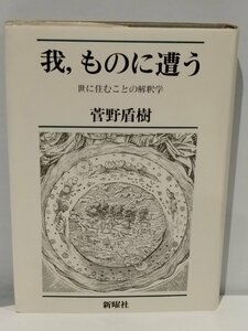 【希少】我，ものに遭う 世にすむことの解釈学 菅野盾樹 新曜社【ac01b】