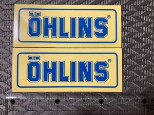 ◆未使用品◆OHLINS オーリンズ ステッカー 2枚セット