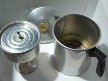 【パーコレーター】MIRRO/ミロ 　アルミ パーコレーター　コーヒーメーカー ケトル　湯沸かし_画像5