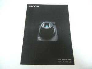 [ catalog ] Ricoh RICOH GR DIGITAL Ⅲ catalog 2009 year 7 month version 
