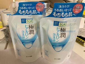 肌ラボ 極潤 ヒアルロン泡洗顔 レフィル 140ml×3