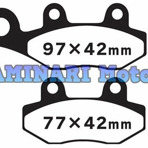 送料185円 TT-R230 TT250R フロントブレーキパッド DT230 ランツァ WR250 YZ250 フロントパッド TT-R250 DT200WR YZ125の画像1