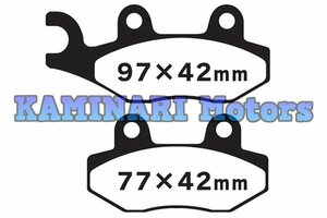 送料185円 TT-R230 TT250R フロントブレーキパッド DT230 ランツァ WR250 YZ250 フロントパッド TT-R250 DT200WR YZ125