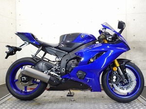 【47299】YZF-R6　JYARJ27　逆車　平成30年　デイトナ製ボルトメーター　エンジンスライダー【動画あり】