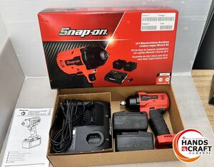 ◇ Snap-on スナップオン 18V 1/2"(12.7mm)充電式インパクトレンチ CT9015 CTJ9015 フルセット