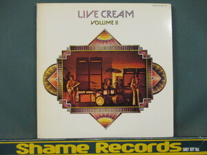 Cream ： Live Cream Volume II LP // 5点送料無料