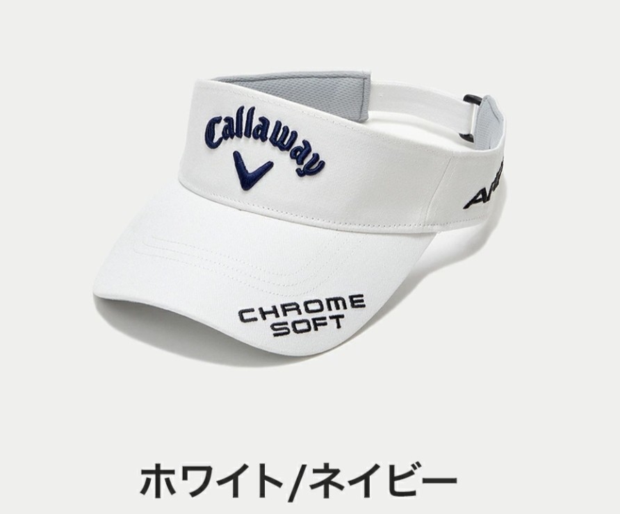 2023年最新】ヤフオク! -キャロウェイ callaway ゴルフ サンバイザーの