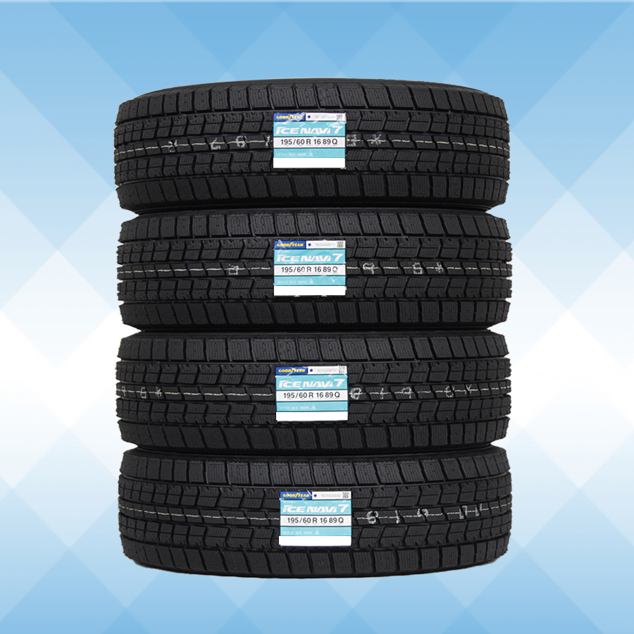 最新デザインの グッドイヤー ICE NAVI6 195/60R16 スタッドレスタイヤ