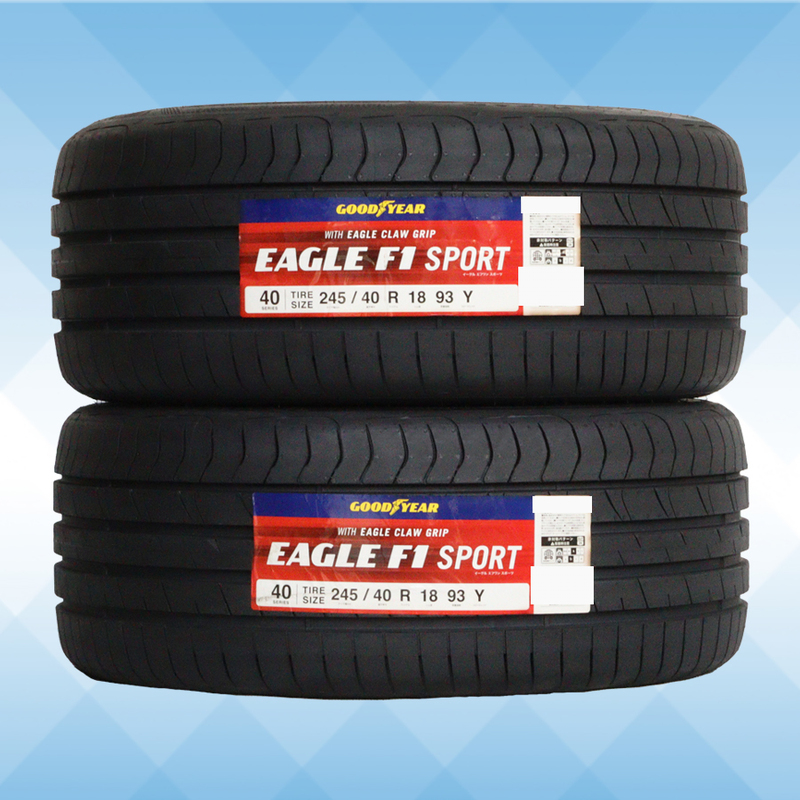 245/40R18 93Y GOODYEAR グッドイヤー イーグル EAGLE F1 SPORT 21年製 正規品 送料無料 2本税込 \26,400より 2