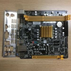 マザーボード　BIOSTAR　A68N-2100E　IOパネル付　BIOS確認済のみ