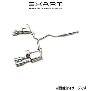 エクスアート iVSC マフラー WRX S4 5BA-VBH EA01-SB105-T EXART スポーツマフラー