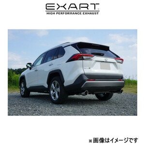 エクスアート ONE マフラー RAV4 6AA-AXAH54(HYBRID) EA02-TY113-T EXART スポーツマフラー