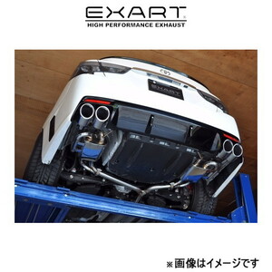 エクスアート ONE マフラー マークX GRX130/GRX133/GRX135 EA02-TY104 EXART スポーツマフラー