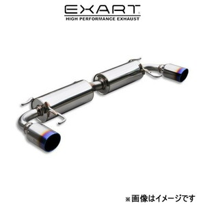 エクスアート ONE マフラー アクセラスポーツ DBA-BM5FS EA02-MZ101-T EXART スポーツマフラー