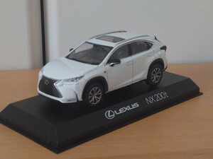 【送料無料】 レクサス NX200t F SPORT ホワイトノーヴァガラスフレーク 1/43スケール ミニカー 京商