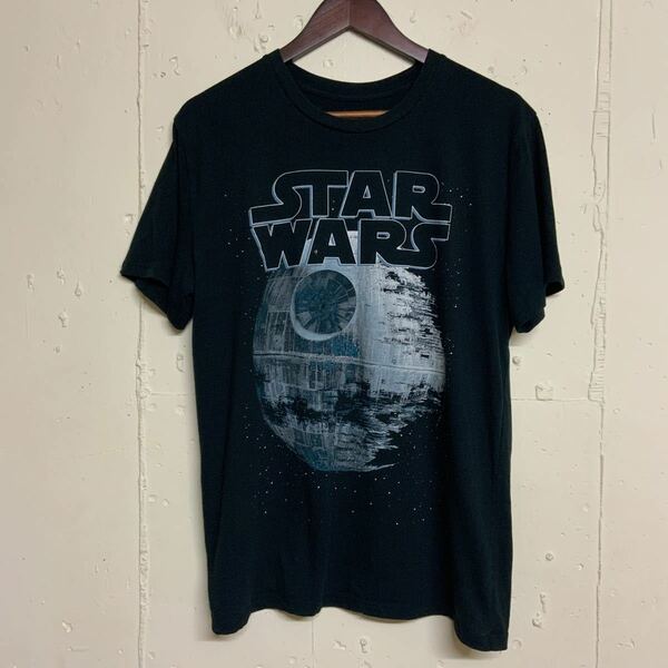 STAR WARSスターウォーズ半袖Tシャツ古着黒色ブラックメンズL