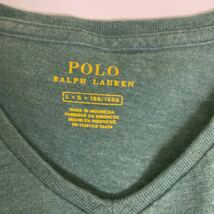 POLO RALPH LAUREN ポロラルフローレン半袖VネックTシャツ古着メンズL_画像3