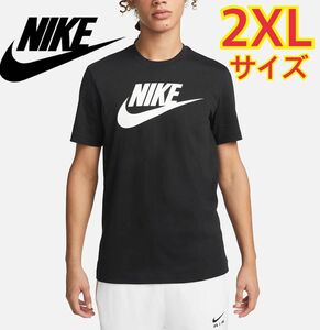 新品 正規品 NIKE ナイキ ビッグロゴ クルーネック 半袖 Tシャツ　2XLサイズ