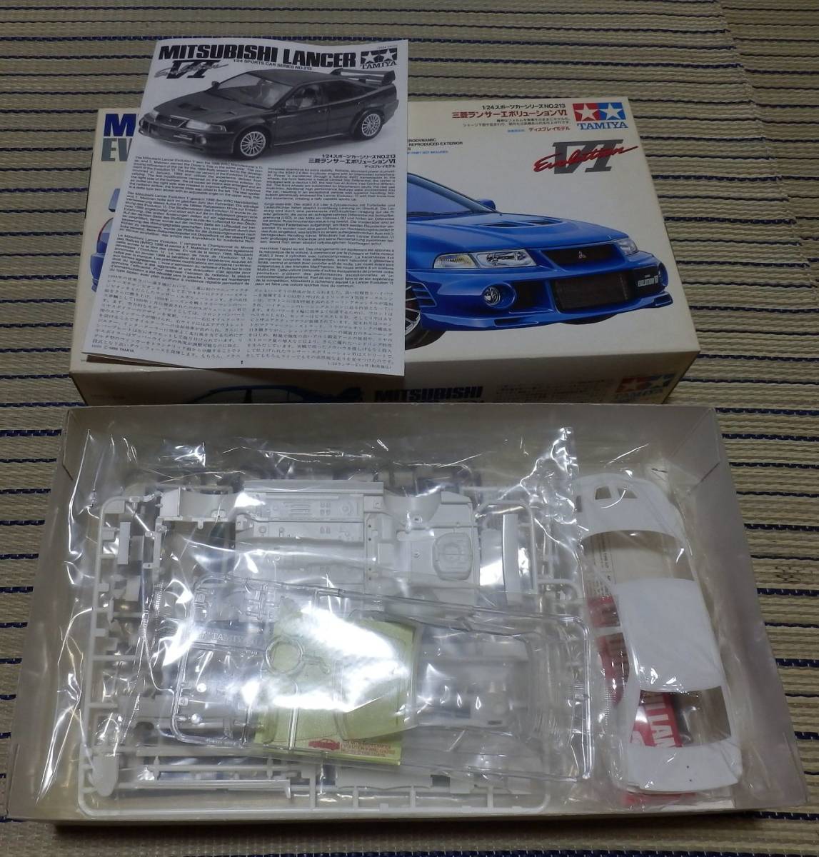 箱痛み タミヤ 24213 1/24 三菱ランサーエボリューションⅥ Mitsubishi